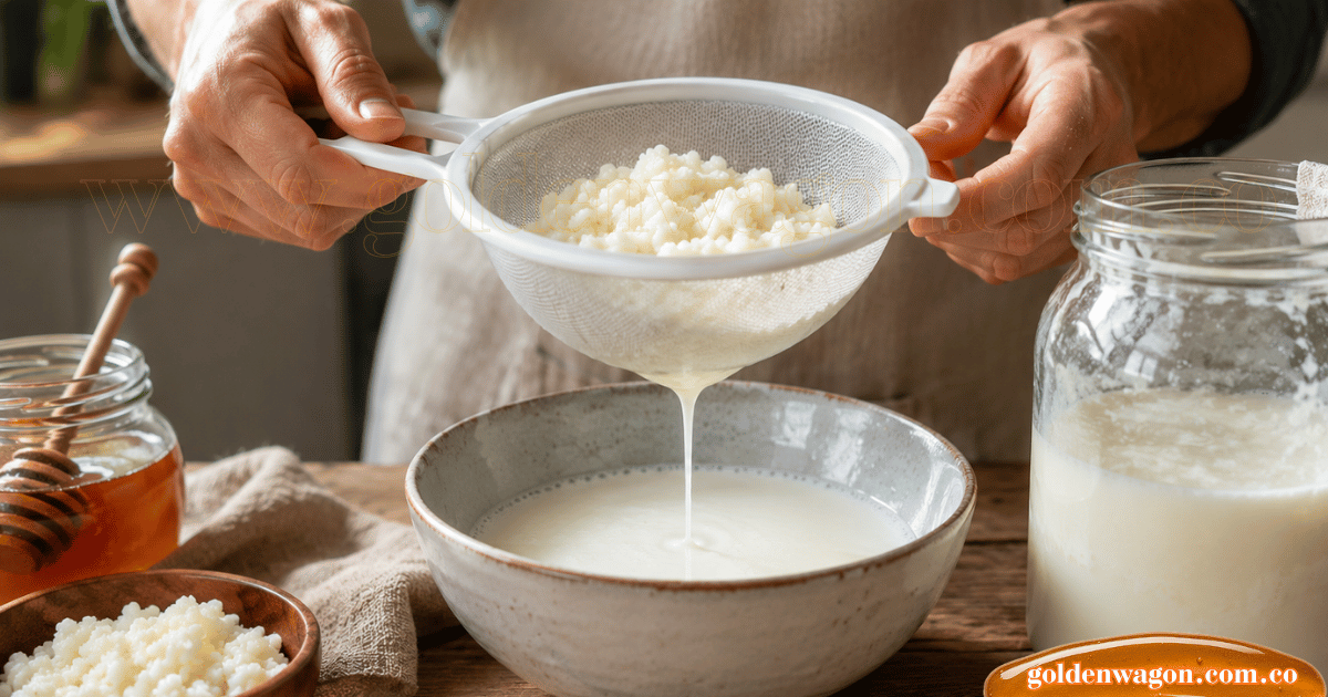 Preparación del kefir de leche en casa y cómo usar la miel