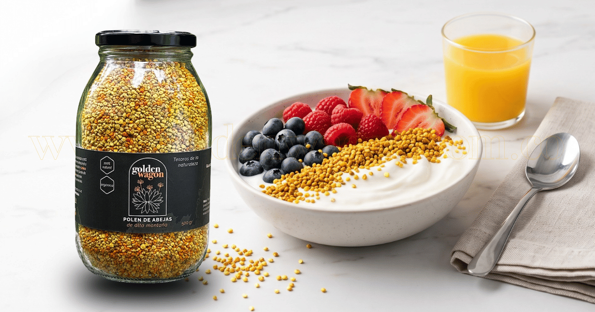 🐝 Polen de abejas: El superalimento natural para tu energía